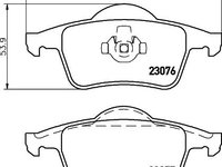 Set placute frana punte spate VOLVO S80 I (TS, XY) - OEM - MAXGEAR: 19-0512 - W02371815 - LIVRARE DIN STOC in 24 ore!!!