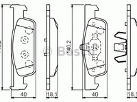 Set placute frana RENAULT CLIO Grandtour IV - Cod intern: W20277162 - LIVRARE DIN STOC in 24 ore!!!