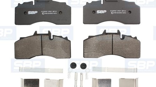 Set placute frana sbp pt eco plus 2