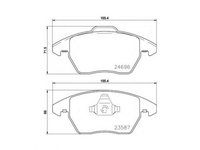 Set placute frana Seat IBIZA V ST 2010- #2 2469601