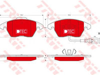 Set placute frana SKODA FABIA Combi (6Y5) - OEM - TRW: GDB1550DTE - Cod intern: W02325305 - LIVRARE DIN STOC in 24 ore!!!