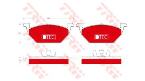 Set placute frana Skoda OCTAVIA Combi (1U5) 1