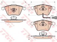 Set placute frana SKODA SUPERB (3T4) - OEM - TRW: GDB1616 - Cod intern: W02325321 - LIVRARE DIN STOC in 24 ore!!!