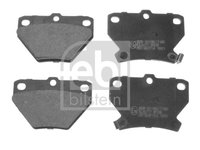 Set placute frana spate 116306 FEBI BILSTEIN pentru Toyota Corolla Toyota Runx Toyota Yaris