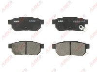 Set placute frana spate abe pt accord, civic, concerto, crx