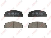 Set placute frana spate Abe pt fiat 124, 132, argenta, x 1/9