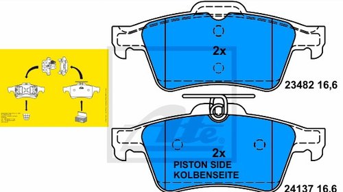 SET PLACUTE FRANA SPATE - ATE - 13.0460-7194.