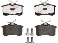 Set Placute Frana Spate Ate Audi A3 8P 2003-2013 13.0460-2787.2