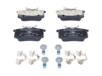 Set placute frana spate ATE, Citroen C4 II (B7), 02.09-, C4 Sedan (Nc ), 01.2013-, Ds4, 03.11-07.15, Ds Ds 4 / Ds 4 Crossback (Nx ), 07.2015-, spate, puntea spate, Echipament vehicul : vehicul fara frana parcare electronica