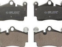 Set placute frana Spate AUDI Q7 PORSCHE CAYENNE VW TOUAREG 2.5D-6.0D 09.02-03.18 ABE C2W024ABE