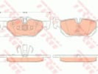 Set placute frana spate BMW 1 (E81) 1 (E82) 1 (E87) 1 (E88) 3 (E90) 3 (E91) 3 (E92) 3 (E93) X1 (E84) 1.6-3.0 06.04-06.15 TRW GDB2050