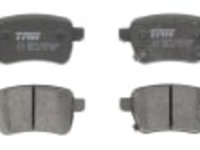 Set placute frana spate (cu senzor acustic de uzura ) FIAT 500L 1.4/1.4LPG/1.6 d 09.12- TRW GDB2032