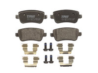 Set placute frana spate (cu suplimente cu suruburi de ghidare a etrierului de frana) FIAT CROMA 1.8/1.9/2.2 06.05- TRW GDB1637