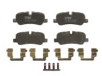 Set placute frana spate (cu suplimente cu suruburi de ghidare a etrierului de frana) LAND ROVER DISCOVERY III DISCOVERY IV RANGE ROVER III RANGE ROVER SPORT 2.7D-5.0 03.02- TRW GDB1632