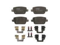 Set placute frana spate (cu suplimente cu suruburi de ghidare a etrierului de frana) FORD FOCUS II GALAXY KUGA I MONDEO IV S-MAX VOLVO S80 II V70 II V70 III XC70 CROSS COUNTRY 1.6-4.4 01.01- TRW GDB1732