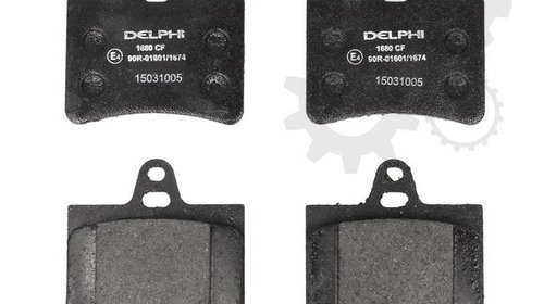 Set placute frana spate delphi pt citroen c5