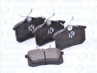 Set placute frana spate korttendorf pt audi,seat,skoda,vw