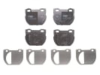 Set placute frana spate LAND ROVER DEFENDER 2.2D-3.9 08.90-02.16 TRW GDB1666