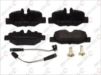 Set placute frana spate lpr pt mercedes viano(639),vito(639)