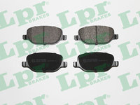 Set placute frana spate lrp pt alfa romeo 159, brerea, spider