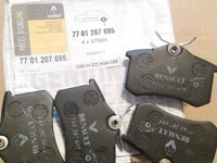 Set Placute Frana Spate Megane Clio Scenic 7701207695 . Nou si original Renault.