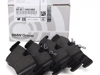 Set Placute Frana Spate Oe Bmw X1 F48 2014→ 34201543683