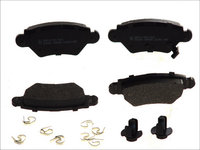 Set placute frana spate opel astra g