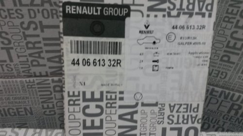 Set placute frana spate Renault Megane Clio IV ORIGINALE 440661332R