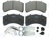 Set placute frana spate sbp pt mercedes benz actros mp2/mp3