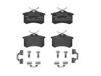 Set placute frana spate SRL, Ds Ds 3 Crossback (Ur , Uc , Uj ), 10.2018-, Peugeot 2008 II (U ), 08.2019-, 208 II (Ub , Up , Uw , Uj ), 06.2019-, spate, puntea spate