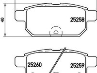 Set placute frana SUZUKI SX4 S-Cross - OEM - MEYLE ORIGINAL GERMANY: 0252525814/W|025 252 5814/W - W02117143 - LIVRARE DIN STOC in 24 ore!!!