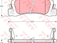 Set placute frana TOYOTA CAMRY (_V2_) - Cod intern: W20013445 - LIVRARE DIN STOC in 24 ore!!!