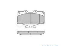 Set placute frana Toyota HILUX II pick-up (RN6_, RN5_, LN6_, YN6_, YN5_, LN5_) 1983-2005 #2 0252167915W