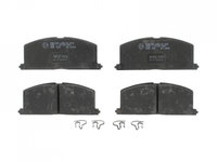 Set placute frana Toyota STARLET (_P8_) 1989-1996 #2 002240