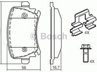 Set placute frana VOLKSWAGEN GOLF Mk IV Estate (1J5) - Cod intern: W20277099 - LIVRARE DIN STOC in 24 ore!!!