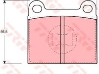 Set placute frana VOLKSWAGEN JETTA   (16) - OEM - TRW: GDB648 - Cod intern: W02192007 - LIVRARE DIN STOC in 24 ore!!!