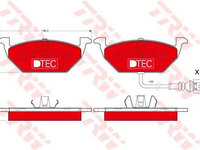 Set placute frana VOLKSWAGEN NEW BEETLE Cabriolet (1Y7) - OEM - TRW: GDB1386DTE - Cod intern: W02325264 - LIVRARE DIN STOC in 24 ore!!!