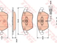 Set placute frana VOLKSWAGEN PASSAT (32B) - Cod intern: W20013040 - LIVRARE DIN STOC in 24 ore!!!