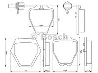 Set placute frana VOLKSWAGEN PASSAT (3B2) - Cod intern: W20276557 - LIVRARE DIN STOC in 24 ore!!!