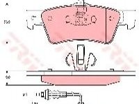 Set placute frana VOLKSWAGEN TIGUAN (5N_) - Cod intern: W20012902 - LIVRARE DIN STOC in 24 ore!!!