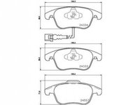 Set placute frana Volkswagen VW TIGUAN (5N_) 2007-2016 #3 2433401