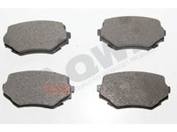 Set placute frana WBP769 QWP pentru Mitsubishi Montero Mitsubishi Pajero Mitsubishi Pajeroshogun Mitsubishi Shogun Mitsubishi Io Mitsubishi Challenger Mitsubishi G-wagon