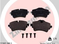 Set Placute Spate Opel Corsa E J67 Zimmerman