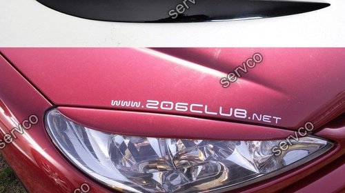 Set pleoape faruri Peugeot 206 ver1