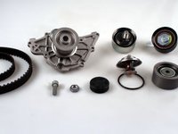 Set pompa apa + curea dintata AUDI A4 (8E2, B6) (2000 - 2004) HEPU PK05620TH piesa NOUA