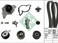 Set pompa apa + curea dintata AUDI A4 (8EC, B7) (2004 - 2008) INA 530 0539 30