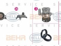 Set pompa apa + curea dintata AUDI TT Roadster 8N9 HELLA 8MP 376 809-811