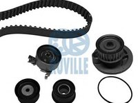 Set pompa apa + curea dintata CHEVROLET EPICA KL1 RUVILLE 55306701