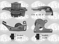 Set pompa apa + curea dintata Citroen XANTIA (X1), ROVER 200 hatchback (XW), LADA NIVA (2121) - SASIC 3900001