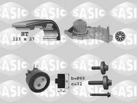 Set pompa apa + curea dintata DACIA SANDERO II SASIC 3904035